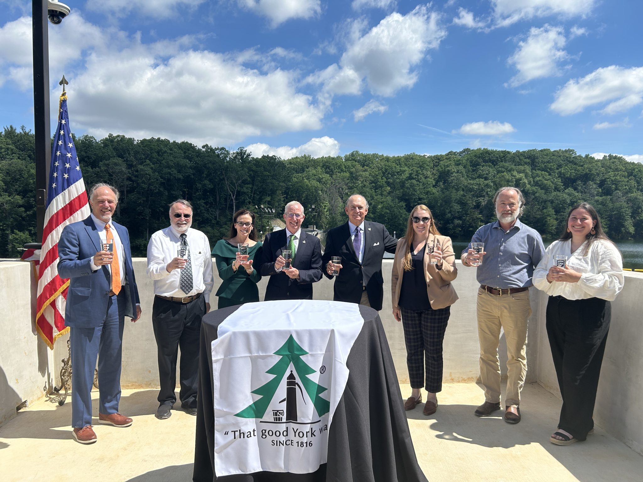 Lake Williams Dam Rededicated The York Water Company