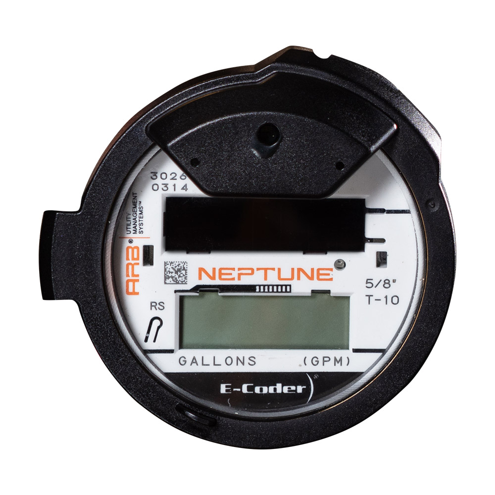 Image of a Neptune E-Coder Water Meter