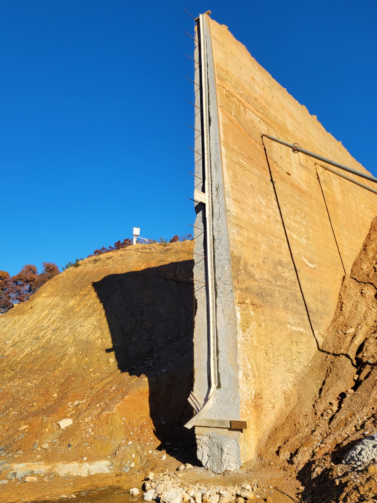 The old dam wall