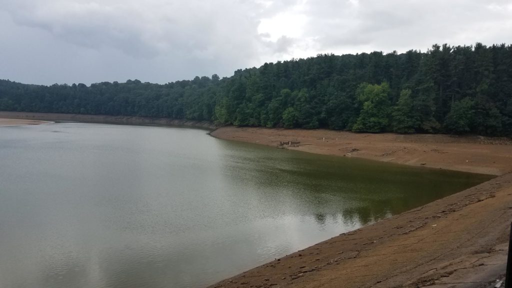 As of September 7, 2018, Lake Williams is down 22 feet.