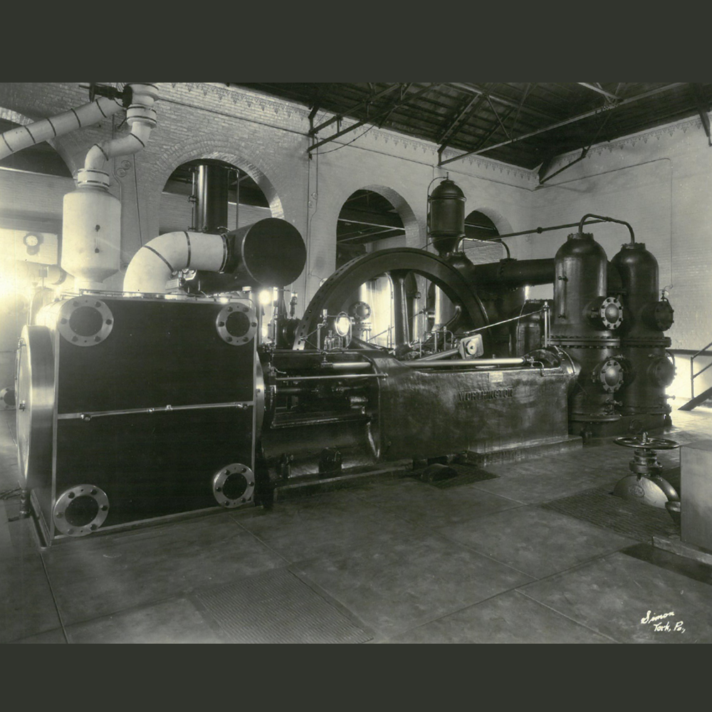 The original Brillhart Pump in 1896.