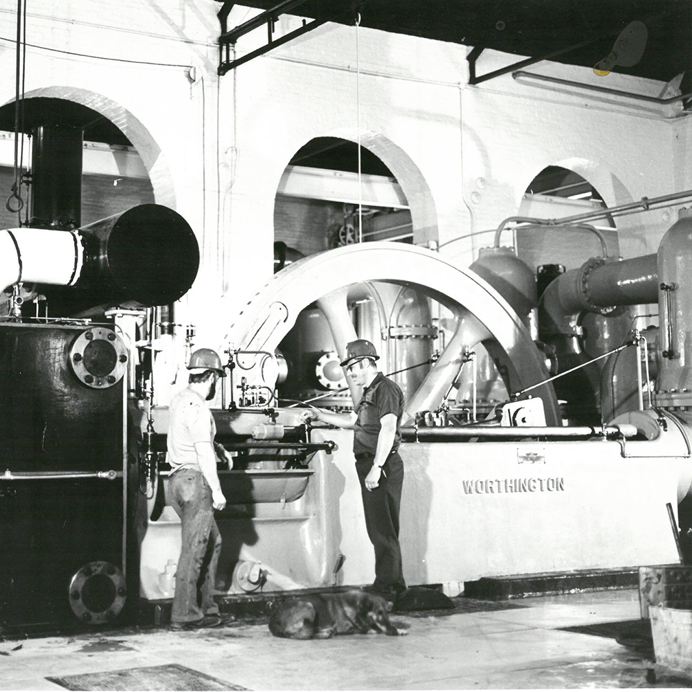 The Brilhart Pumping station in 1956