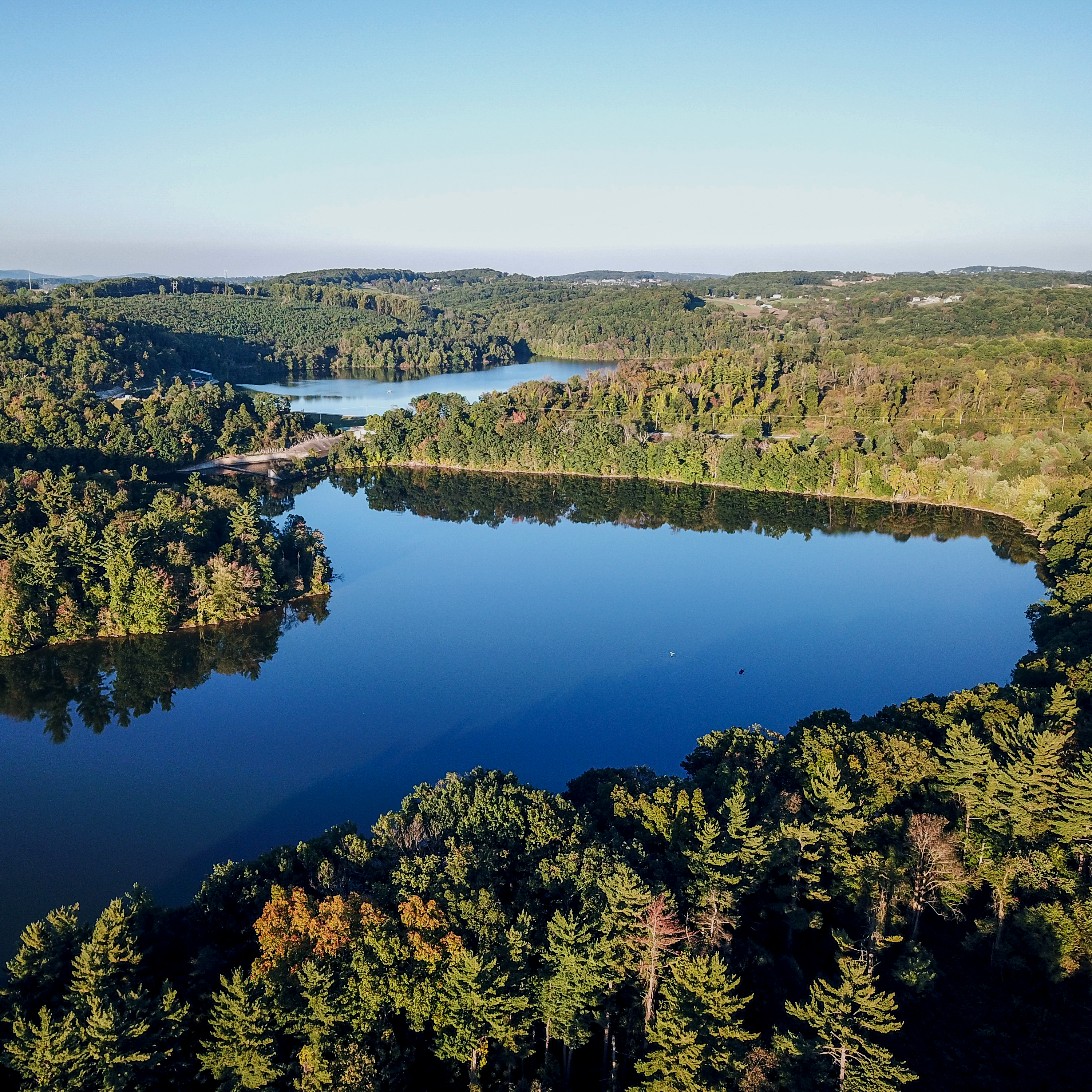 Aerial view of Redman and Williams